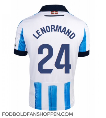 Real Sociedad Robin Le Normand #24 Hjemmebanetrøje 2023-24 Kortærmet